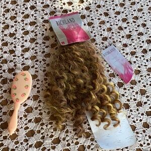 Curly ➿  Human HAIR Extensions 18"-20" TANGLE FREE